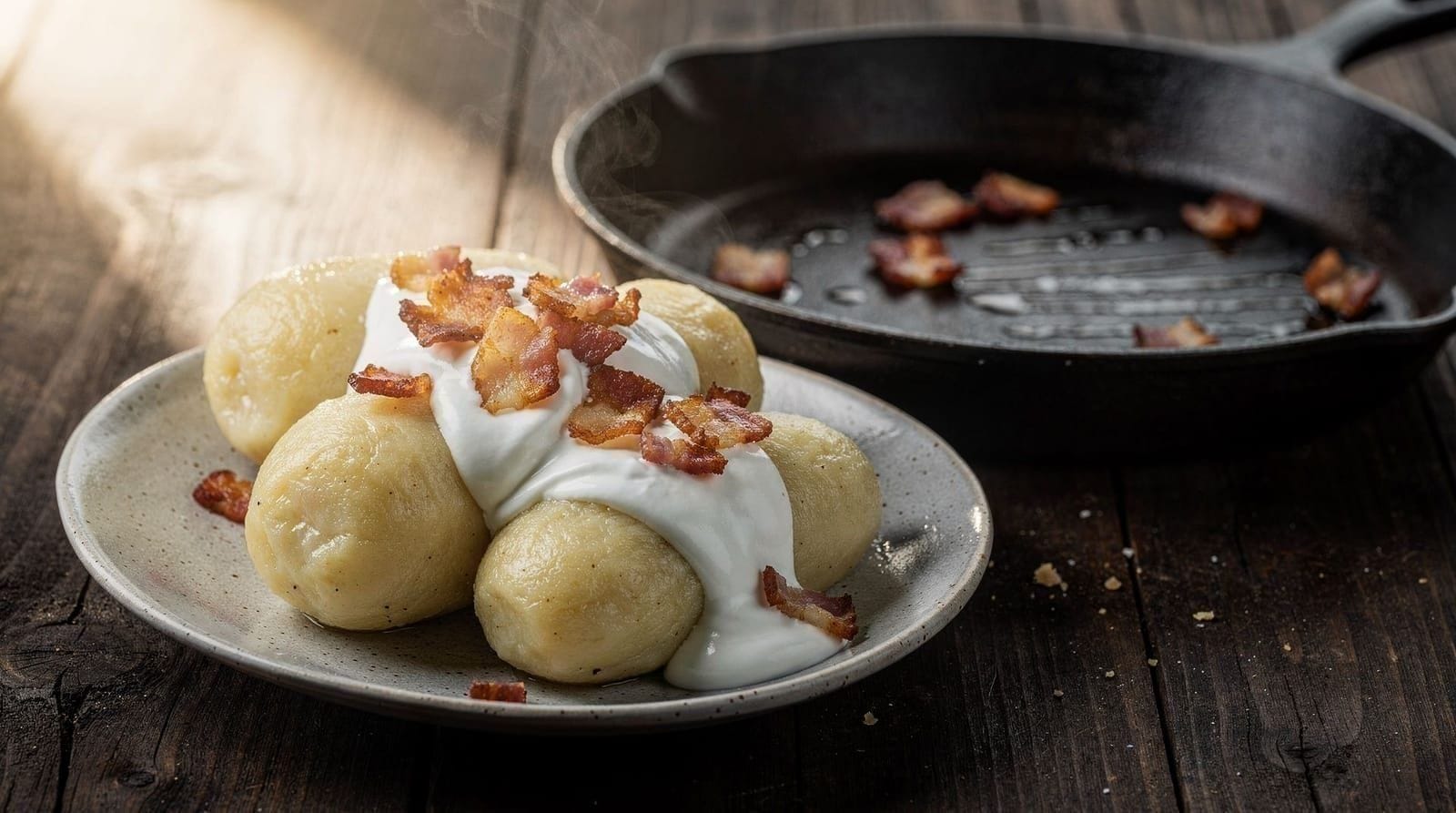How to eat cepelinai — Lithuania's national dish, properly — Cepelinai are enormous Lithuanian potato dumplings stuffed with meat or curd, to