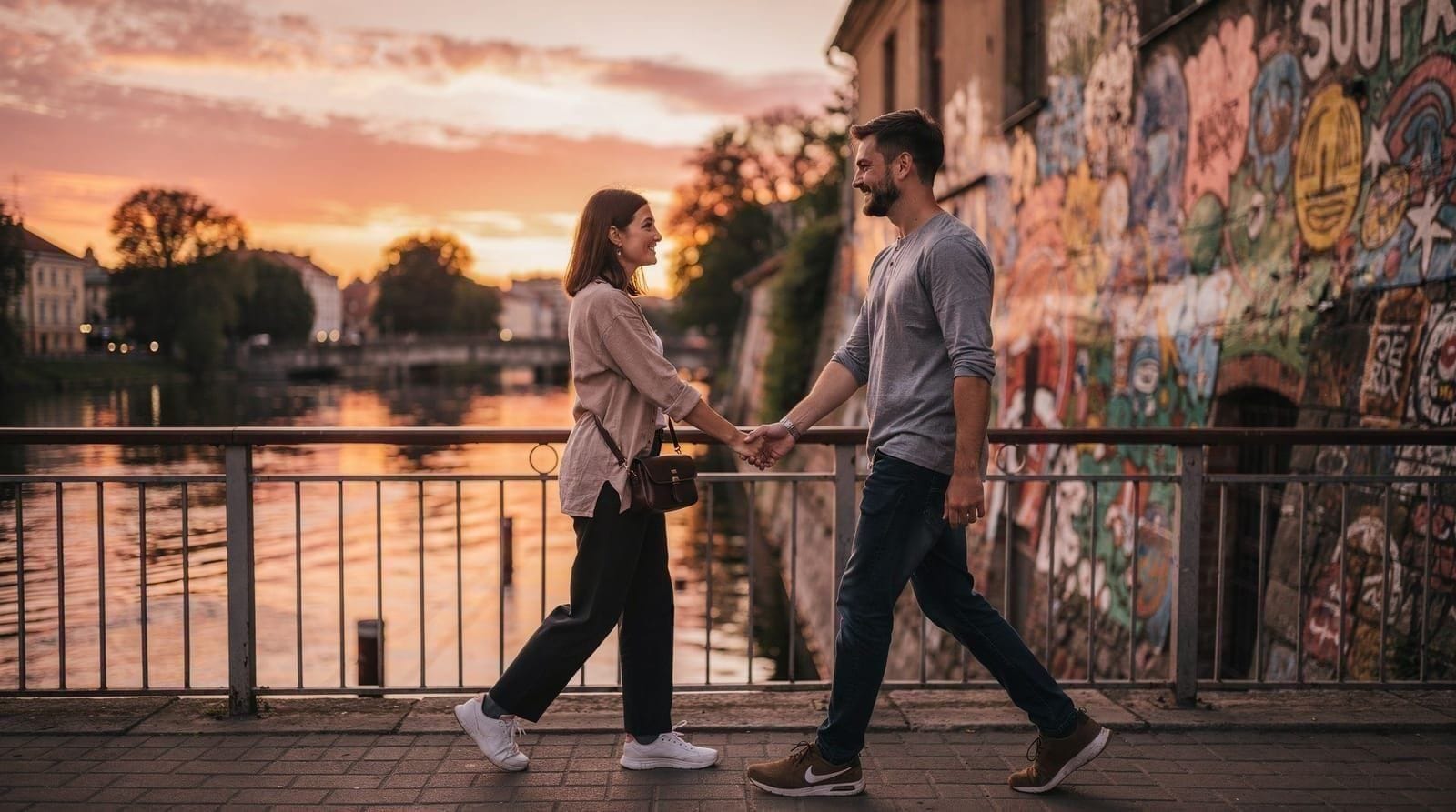 Vilnius for couples — romantic things to do without the clichés — Vilnius has baroque streets, river walks, and balloon rides over castle lakes — 