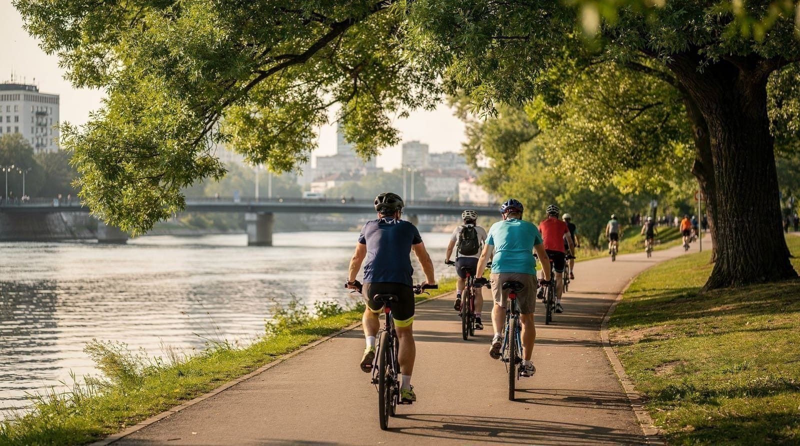 Cycling in and around Vilnius — routes, rentals, and guided tours — Cycling in Vilnius — 50km of bike lanes, CycloCity bike share, guided tours from