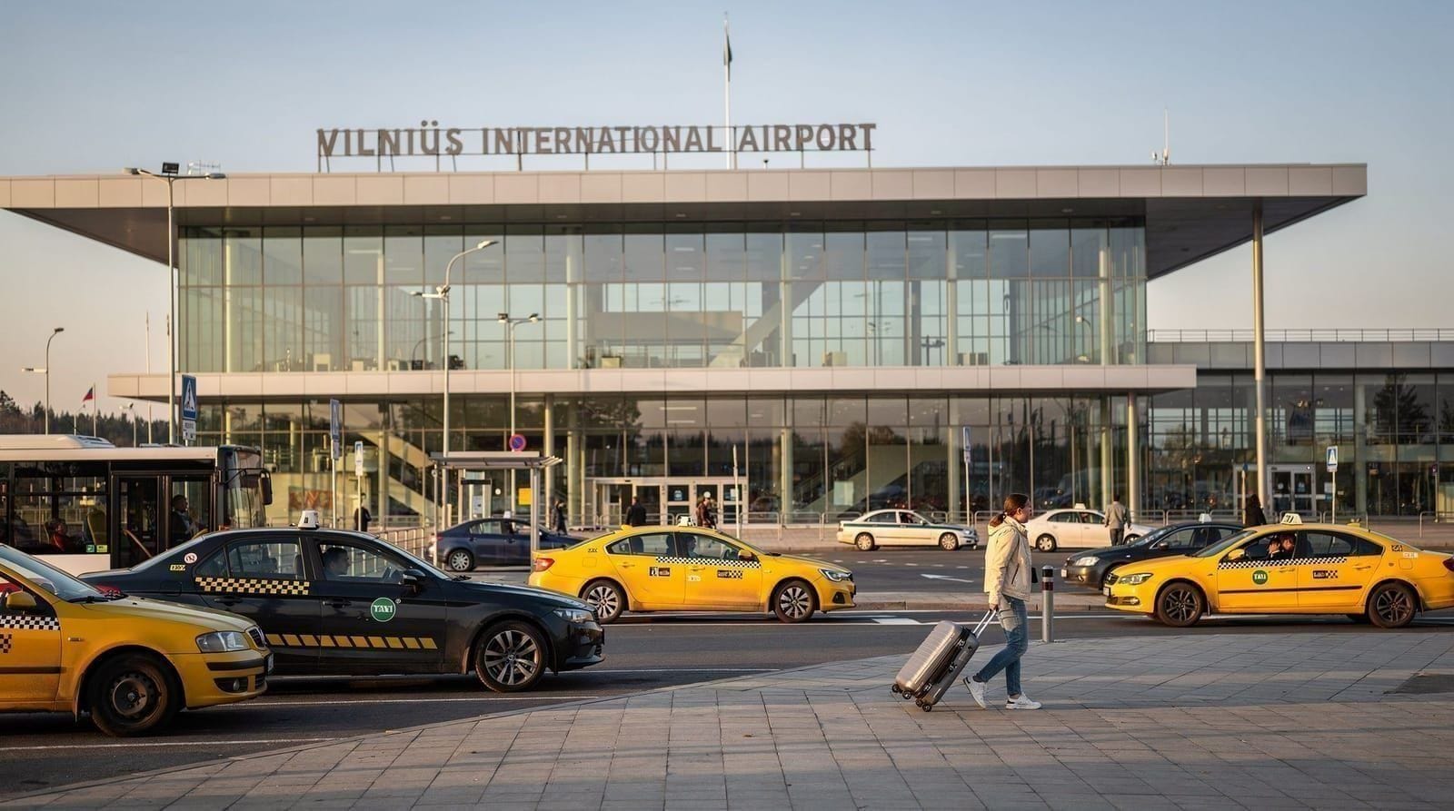 Vilnius airport to city centre — all transport options — Vilnius Airport to city centre — train (7 min, €1), bus (30 min, €1), Bolt (€7) 