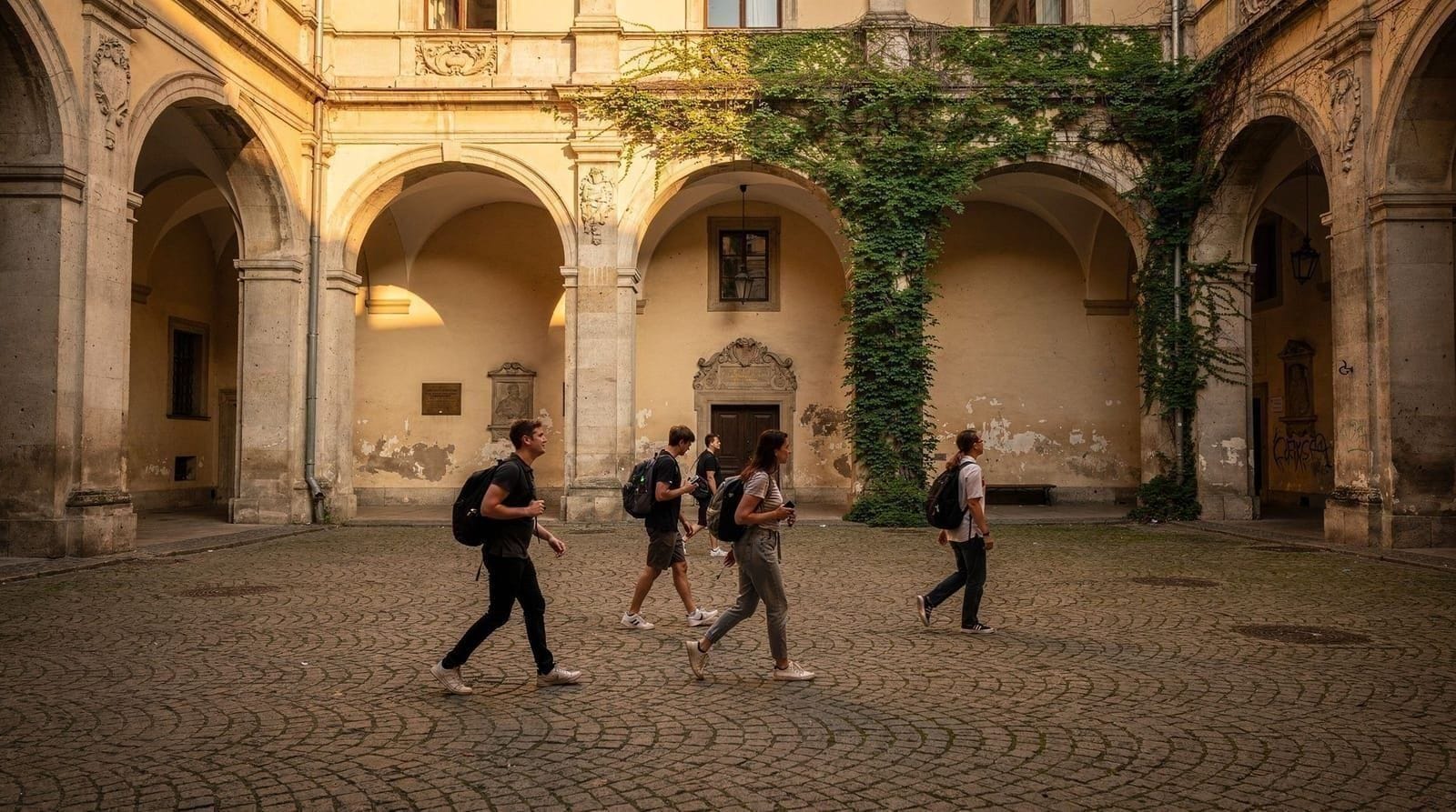Vilnius University — visiting the courtyards and church — Visit Vilnius University's 15 historic courtyards, the Baroque church of St. Joh