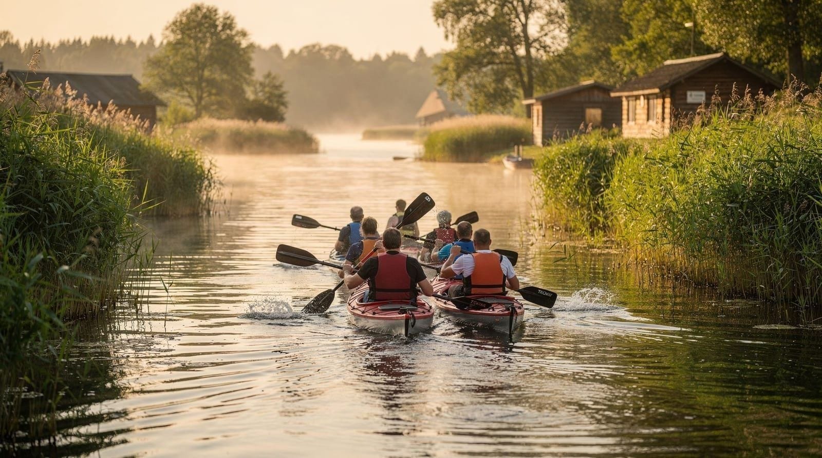 Trakai: Guided kayak tour